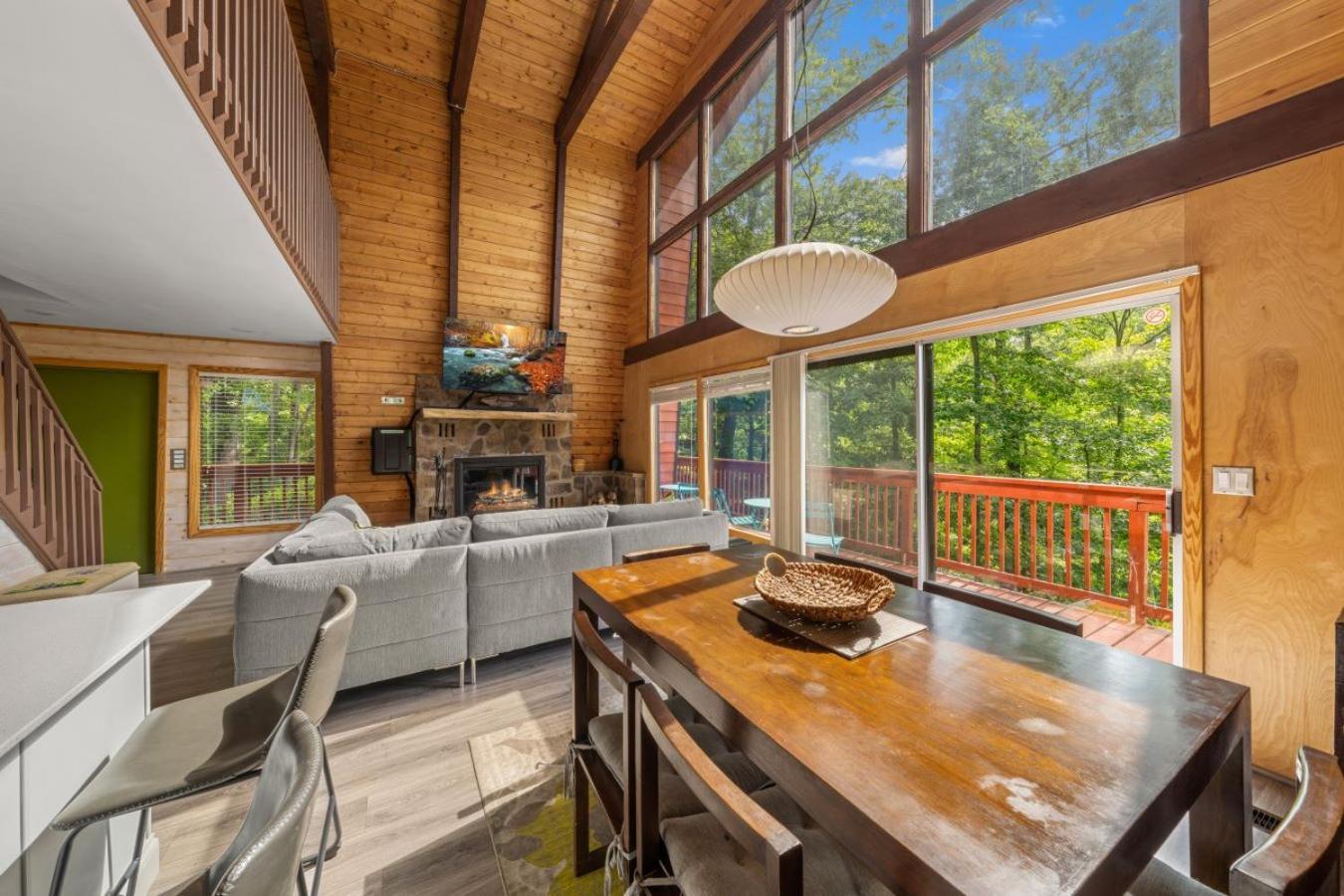 Treetops Chalet - 3Bd/2Bt Boutique Cabin W/Mt Leconte Views In Gatlinburg Ngoại thất bức ảnh